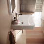 hansgrohe Xanuia Q Waschtisch 600/480 mit Hahnloch und Überlauf