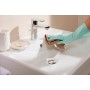 hansgrohe Xanuia Q Waschtisch 600/480 mit Hahnloch und Überlauf