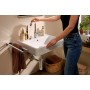 hansgrohe Xanuia Q Waschtisch 600/480 mit Hahnloch und Überlauf