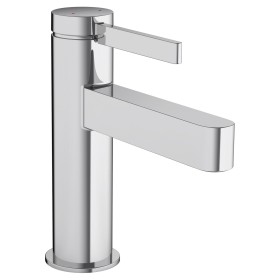 hansgrohe Finoris Einhebel-Waschtischarmatur 100 mit Push-Open Ablaufgarnitur