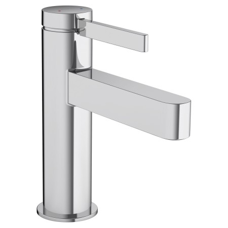 hansgrohe Finoris Einhebel-Waschtischarmatur 100 mit Push-Open Ablaufgarnitur