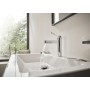 hansgrohe Finoris Einhebel-Waschtischarmatur 100 mit Push-Open Ablaufgarnitur
