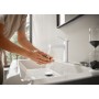hansgrohe Finoris Einhebel-Waschtischarmatur 100 mit Push-Open Ablaufgarnitur