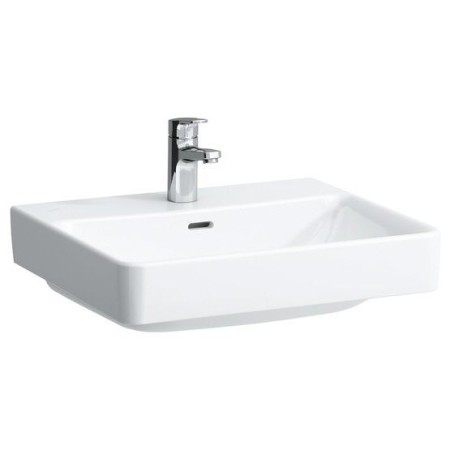 LAUFEN PRO S Waschtisch 55 cm mit 1 Hahnloch und Überlauf