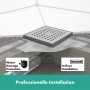 hansgrohe RainDrain Point Komplettset Punktablauf 10/10 cm