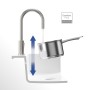Villeroy & Boch Umbrella Flex Einhebel-Küchenarmatur mit Schlauchbrause