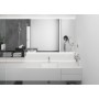 hansgrohe Vernis Shape Waschtischarmatur 100 mit Metall Zugstangen-Ablaufgarnitur