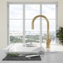 Villeroy & Boch Umbrella Flex Einhebel-Küchenarmatur mit Schlauchbrause