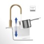 Villeroy & Boch Umbrella Flex Einhebel-Küchenarmatur mit Schlauchbrause