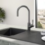 Villeroy & Boch Umbrella Flex Einhebel-Küchenarmatur mit Schlauchbrause