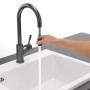 Villeroy & Boch Umbrella Flex Einhebel-Küchenarmatur mit Schlauchbrause