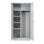 Wolfstahl Putzmittelschrank Stahl abschliessbar 80 x 38 x 180 cm