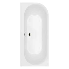 Villeroy & Boch Oberon 2.1 Vorwand-Badewanne für Eckeinbau links, 180 x 80 cm