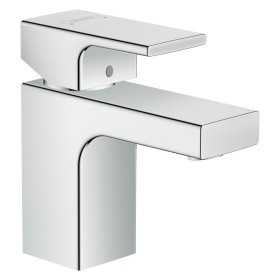 hansgrohe Vernis Shape Waschtischarmatur 70 mit Zugstangen-Ablaufgarnitur