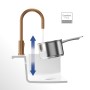 Villeroy & Boch Umbrella Flex Einhebel-Küchenarmatur mit Schlauchbrause