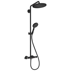 hansgrohe Croma Select S Showerpipe 280 1jet mit Thermostat und Handbrause, EcoSmart
