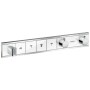 hansgrohe RainSelect Fertigset Unterputz für 4 Verbraucher