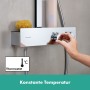 hansgrohe Rainfinity Schowerpipe 360 1jet EcoSmart mit ShowerTablet 350
