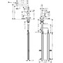 hansgrohe Talis M54 Einhebel-Küchenmischer 270, Ausziehauslauf, 1jet, sBox