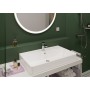 hansgrohe Xanuia Q Aufsatzwaschtisch geschliffen 800/480 mit Hahnloch und Überlauf