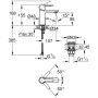 GROHE Lineare Neu Einhand-Waschtischbatterie XS-Size