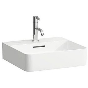 Lavabo LAUFEN Val 45 x 42 cm avec trou de robinet et trop-plein