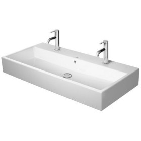 Duravit Vero Air Waschtisch geschliffen mit 2 x 1 Hahnloch 100 x 47 cm, mit Überlauf