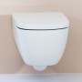 LAUFEN Palomba Collection Wand-WC spülrandlos mit WC-Sitz