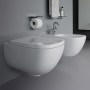 LAUFEN Palomba Collection Wand-WC spülrandlos mit WC-Sitz