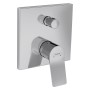 hansgrohe Vivenis Einhebel-Wannenarmatur Unterputz mit Sicherungskombination