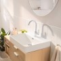 hansgrohe Rebris S Einhebel-Waschtischarmatur 210 mit Schwenkauslauf und Zugstangen-Ablaufgarnitur