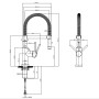 Villeroy & Boch Steel Expert Compact Window Küchenarmatur, aus Edelstahl