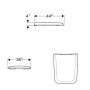 Geberit iCon Square WC-Sitz mit Absenkautomatik