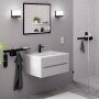 hansgrohe Logis Einhebel-Waschtischarmatur 110 Fine mit Push-Open Ablaufgarnitur