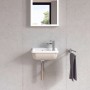 Duravit Starck 3 Handwaschbecken 40 cm mit 1 Hahnloch