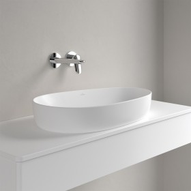 Lavabo d'appoggio Villeroy & Boch Antao 65 x 40 cm, senza troppo pieno, non levigato