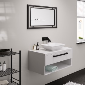 Robinetterie de lavabo encastrée hansgrohe Vernis Shape, bec de 20,5 cm