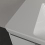 Villeroy & Boch Subway 3.0 Schrankwaschtisch 130 cm, ohne Hahnloch, ohne Überlauf