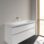 Villeroy & Boch Subway 3.0 Schrankwaschtisch 130 cm, ohne Hahnloch, ohne Überlauf