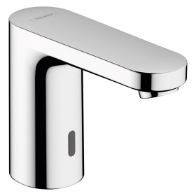 hansgrohe Vernis Blend Elektronik Waschtischmischer für Kalt- oder vorgemischtes Wasser, Netz 230 V