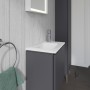 Duravit ME by Starck Möbelhandwaschbecken mit Überlauf 43 cm