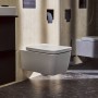 hansgrohe EluPura Q Wand WC Set 540 spülrandlos mit WC-Sitz und SmartClean
