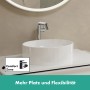 hansgrohe Tecturis S Einhebel-Waschtischarmatur 240 Fine CoolStart wassersparend+ für Aufsatzwaschtische ohne Ablaufgarnitur