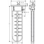 hansgrohe sBox Fertigset oval, für Badewanne