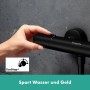 hansgrohe Pulsify Select S Brausesystem 105 3 Strahlarten Relaxation wassersparend, mit Ecostat Element und Duschstange 65 cm