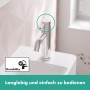 hansgrohe Tecturis S Standventil 80 mit Hebelgriff für Kaltwasser oder vorgemischtes Wasser ohne Ablaufgarnitur