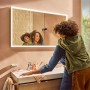 hansgrohe Tecturis S Einhebel-Waschtischarmatur 110 Fine CoolStart wassersparend+ mit Zugstangen-Ablaufgarnitur