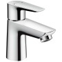 hansgrohe Talis E Einhebel-Waschtischmischer 80 mit Push-Open-Ablaufgarnitur