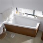 Duravit Paiova Eck-Badewanne 170 x 100 cm Ecke links
