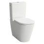 LAUFEN MEDA Stand-WC für Kombination, spülrandlos